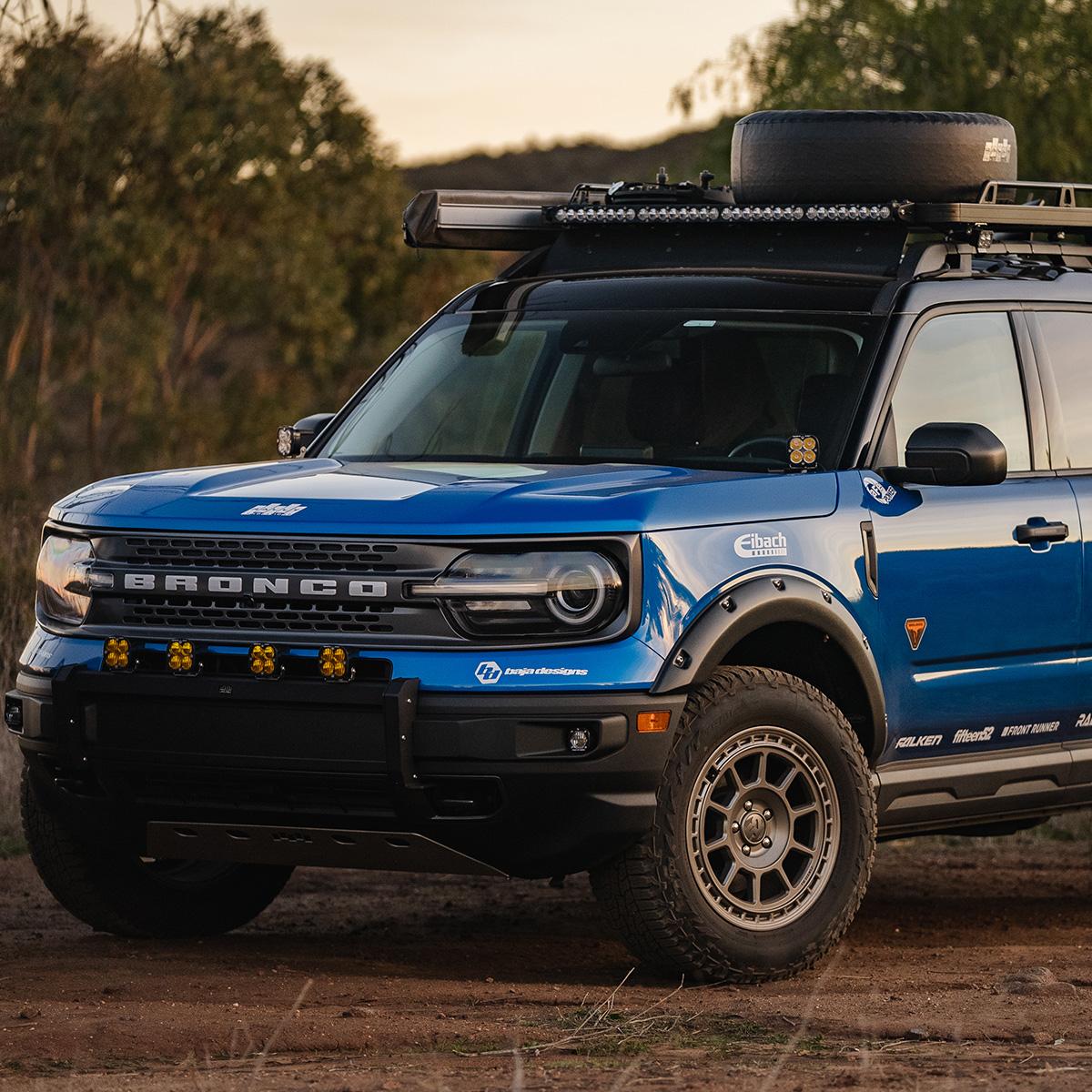 Squadron Sport A-Pillar Kit - '21-22 Bronco Sport (High Speed Sport; Clear)