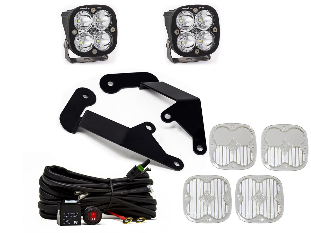 Squadron Sport A-Pillar Kit - '21-22 Bronco Sport (High Speed Sport; Clear)