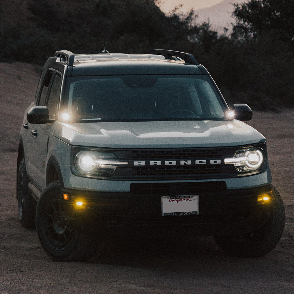 S1 A-Pillar Kit - '21-22 Bronco Sport (High Speed Sport; Clear)
