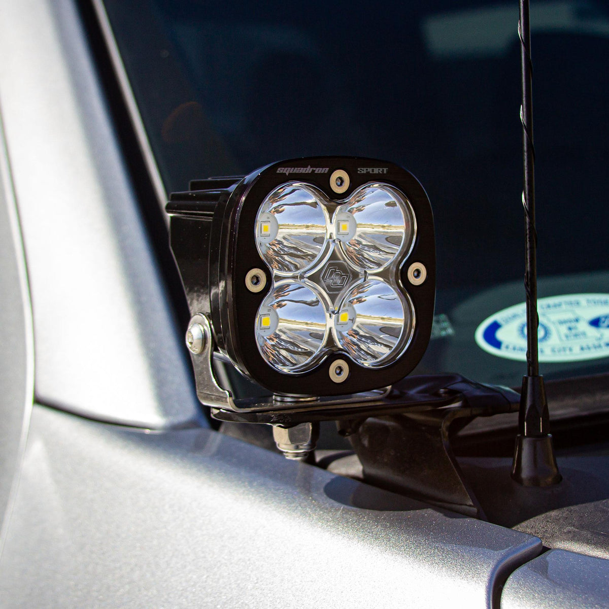 Squadron Sport A-Pillar Kit - '21-22 F-150 (Spot; Clear; Toggle Wiring)