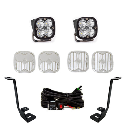 Squadron Pro A-Pillar Kit - '21-22 F-150 (Spot; Clear; Toggle Wiring)