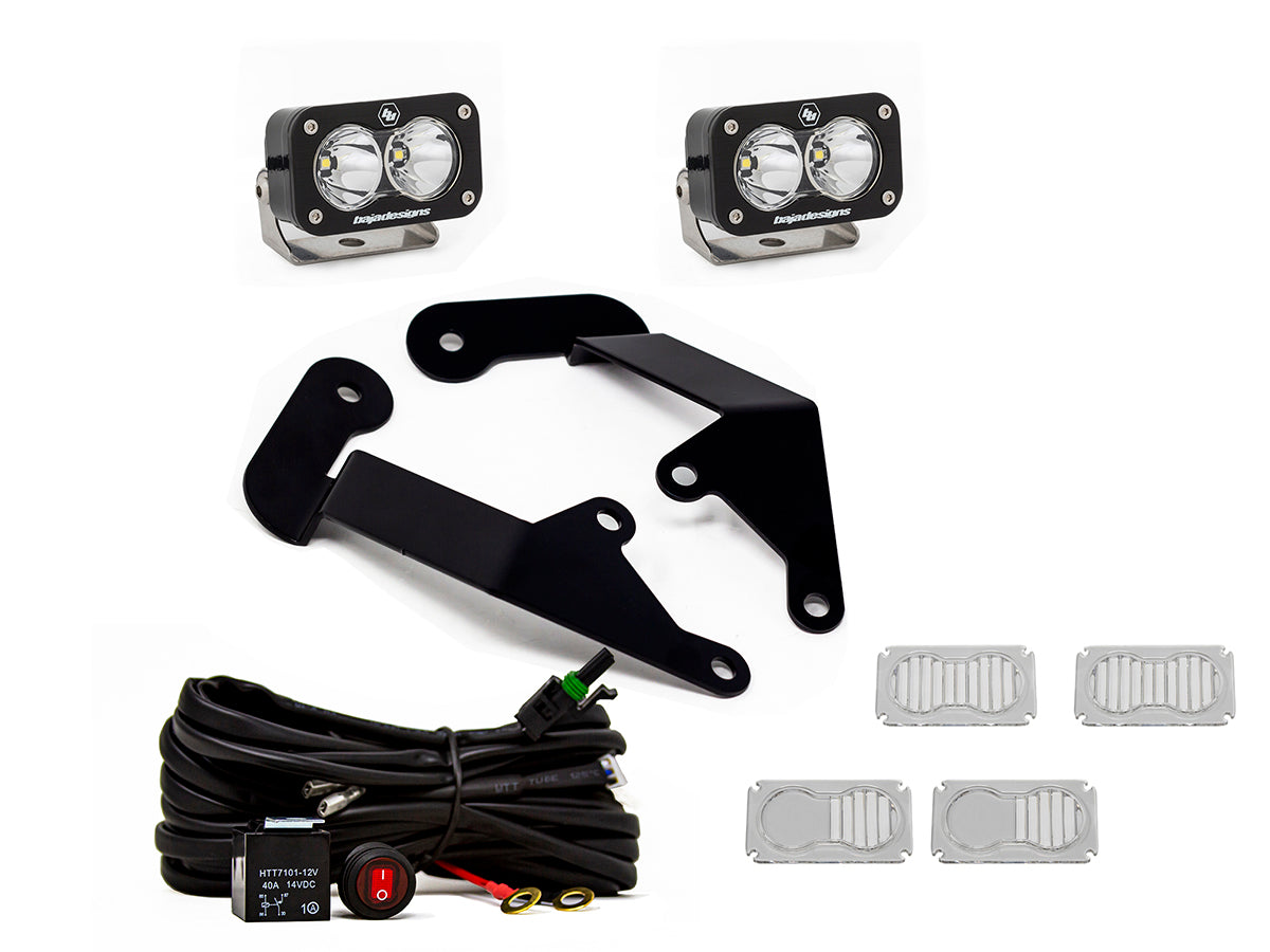 S2 Pro A-Pillar Kit - '21-22 Bronco Sport (High Speed Sport; Clear)