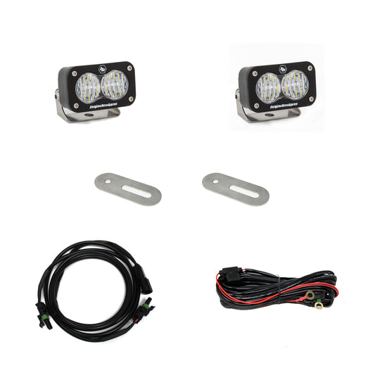 S2 Sport Dual Reverse Kit - '15-21 F-150 (Wide Cornering; Clear; Toggle Wiring)