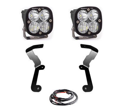 Squadron Pro A-Pillar Kit - '19-22 Sierra 1500 (Driving/Combo; Clear)