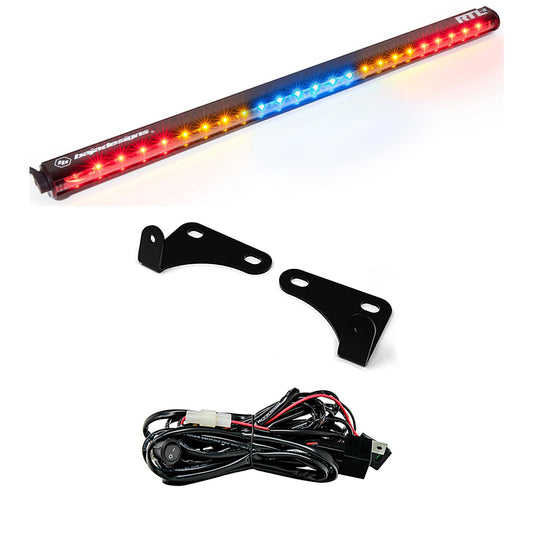 RTL 30 Inch Rear Light Kit - '15-18 RZR; w/ 2-Seats (Blue; No Turn Signal)