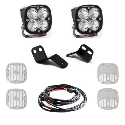 Squadron Pro A-Pillar Kit - '14-21 RZR XP 1000; XP Turbo; Turbo S (Spot; Clear)