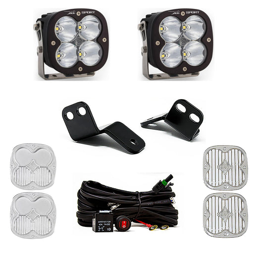 XL Sport A-Pillar Kit - '14-21 RZR XP 1000; XP Turbo; Turbo S (Spot; Clear)