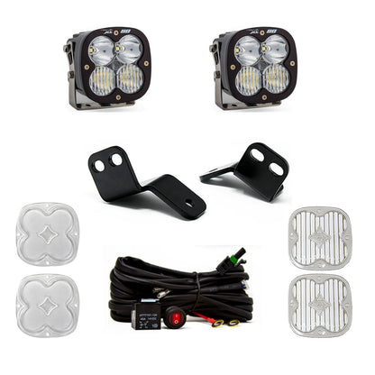 XL80 A-Pillar Kit - '14-21 RZR XP 1000; XP Turbo; Turbo S (Driving/Combo; Clear)