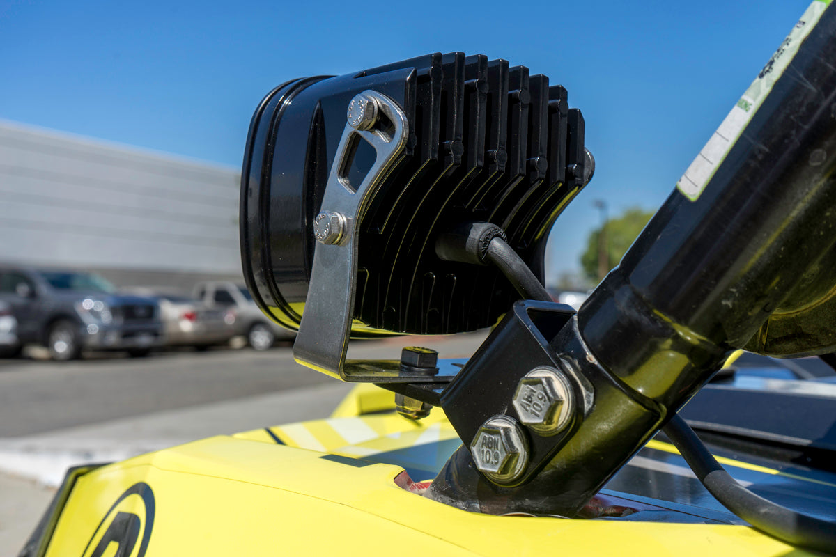 XL80 A-Pillar Kit - '14-21 RZR XP 1000; XP Turbo; Turbo S (Driving/Combo; Clear)