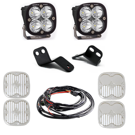 Squadron Sport A-Pillar Kit - '18-22 Wildcat XX (Driving/Combo; Clear)