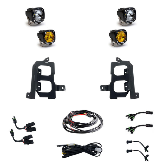 S1 Dual Fog Pocket Light Kit