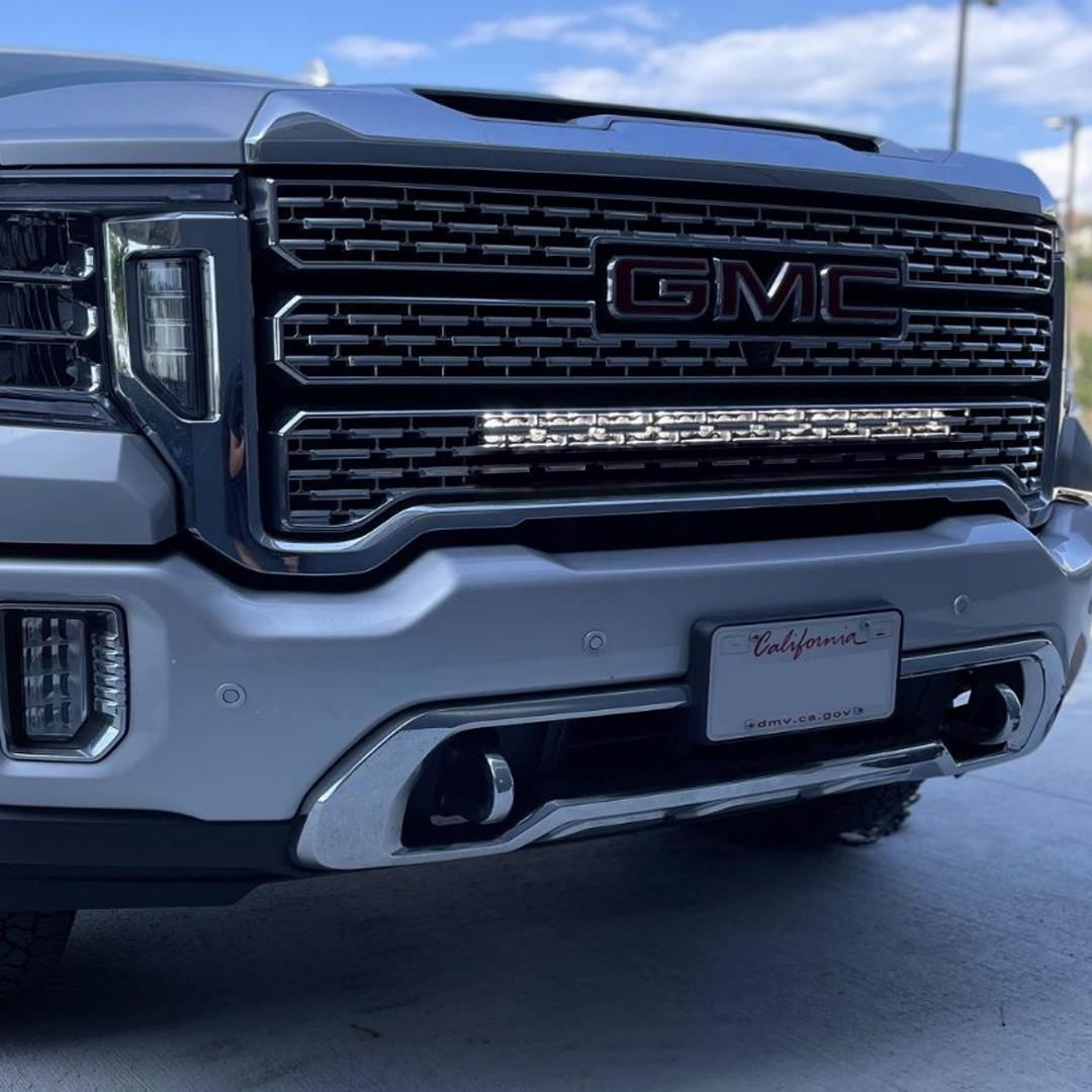 S8 30 Inch Grille Kit - '20-22 Sierra 2500HD/3500HD (Driving/Combo; Clear)