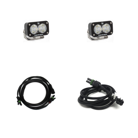 S2 Sport Dual Reverse Kit - '20-22 Sierra 2500HD/3500HD (Wide Cornering; Clear)