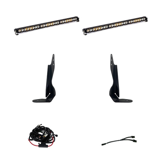 S8 Dual 30 Inch Grille Light Bar Kit