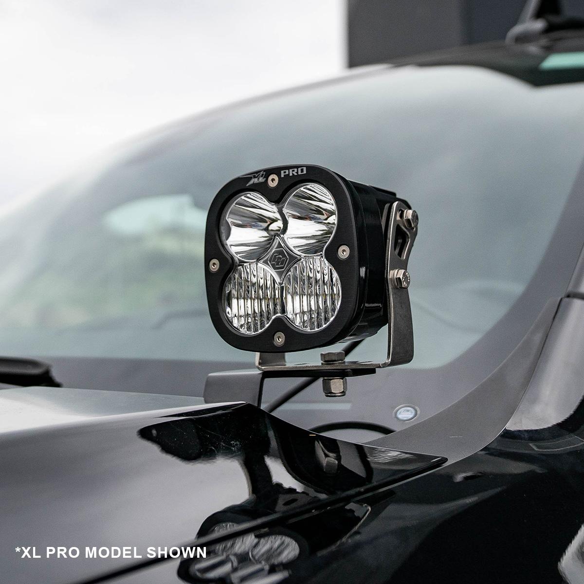 XL80 A-Pillar Kit - '19-22 Sierra 1500 (Driving/Combo; Clear)