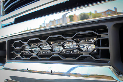 OnX6+ 30 Inch Grille Lower Kit - '19-22 2500/3500 (Driving/Combo; Clear)