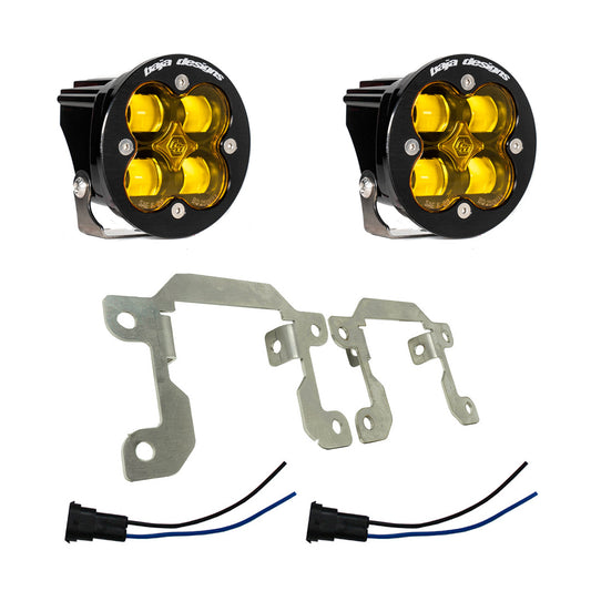 Squadron SAE Fog Pocket Kit - '19-21 2500/3500 Big Horn (Wide Cornering; Amber)