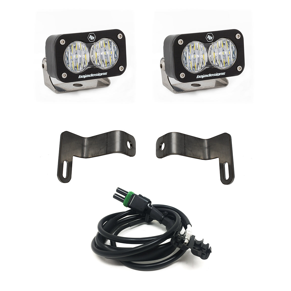 S2 Sport Dual Reverse Kit - '19-22 2500/3500 (Wide Cornering; Clear)