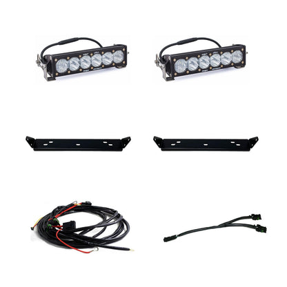 OnX6+ 10 Inch Dual Behind Grille Light Bar Kit