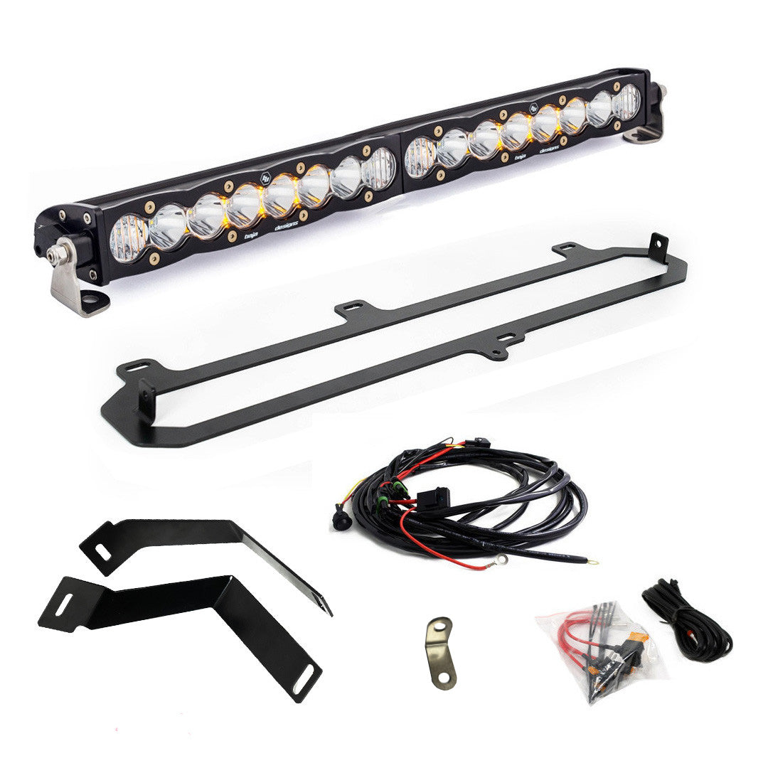 S8 20 Inch Grille Kit - '22-23 Tundra; w/ TRD Grill (Driving/Combo; Clear)