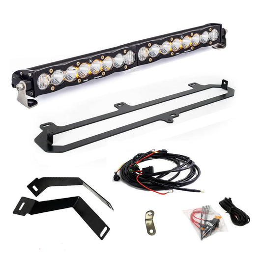 S8 20 Inch Grille Kit - '22-23 Tundra; w/ TRD Grill (Driving/Combo; Clear)