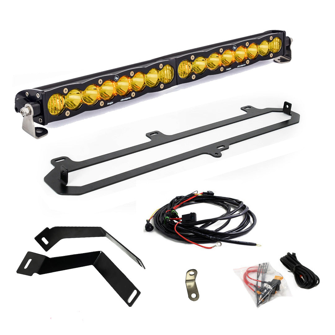 S8 20 Inch Grille Kit - '22-23 Tundra; w/ TRD Grill (Driving/Combo; Amber)