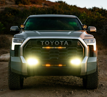 S2 Sport Fog Pocket Kit - '22 Tundra (Wide Cornering; Clear)