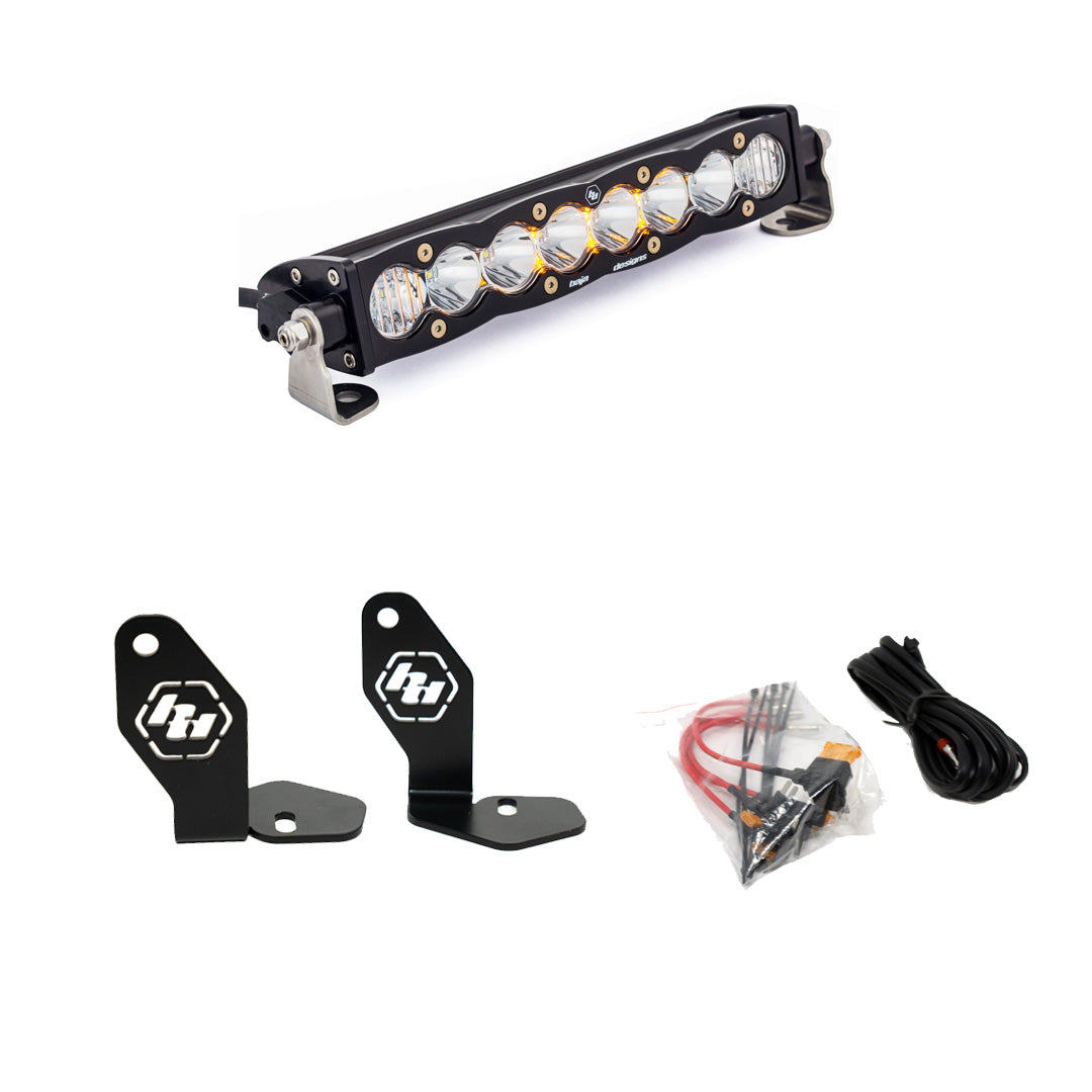 Polaris RZR Pro R S8 10" Hood Mount Kit, Amber