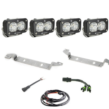 Fog Pocket Light Kit - 2023-On Toyota Sequoia (Wide Cornering: Clear)