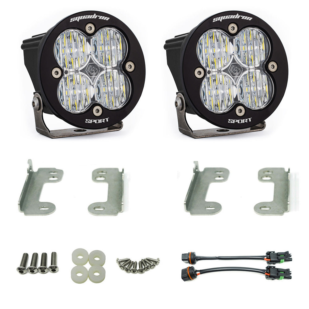 Jeep JK Squadron-R Sport Fog Pocket Light Kit