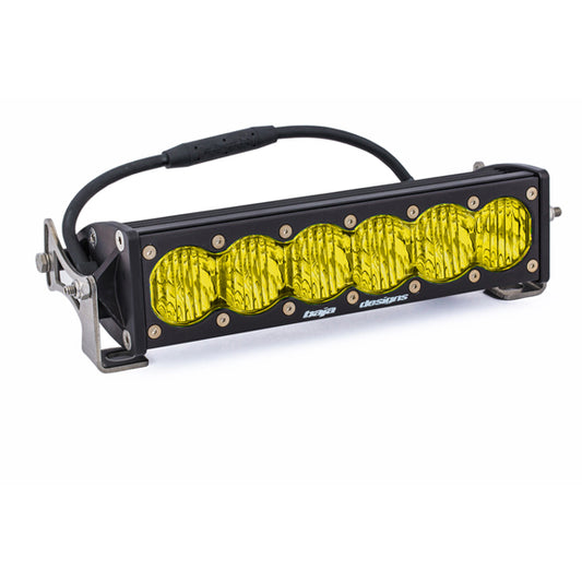 OnX6+ Straight LED Light Bar (10 Inch; Wide Cornering; Amber)
