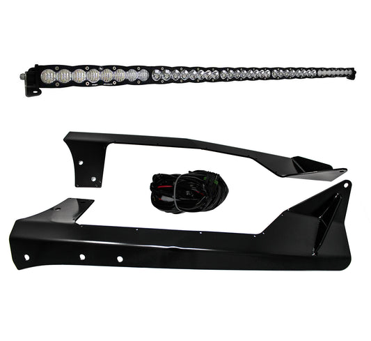 S8 50 Inch Roof Mount Kit - '07-18 Wrangler JK (Driving/Combo; Clear)