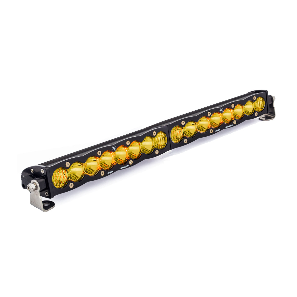 S8 Straight LED Light Bar (20 Inch; Driving/Combo; Amber)