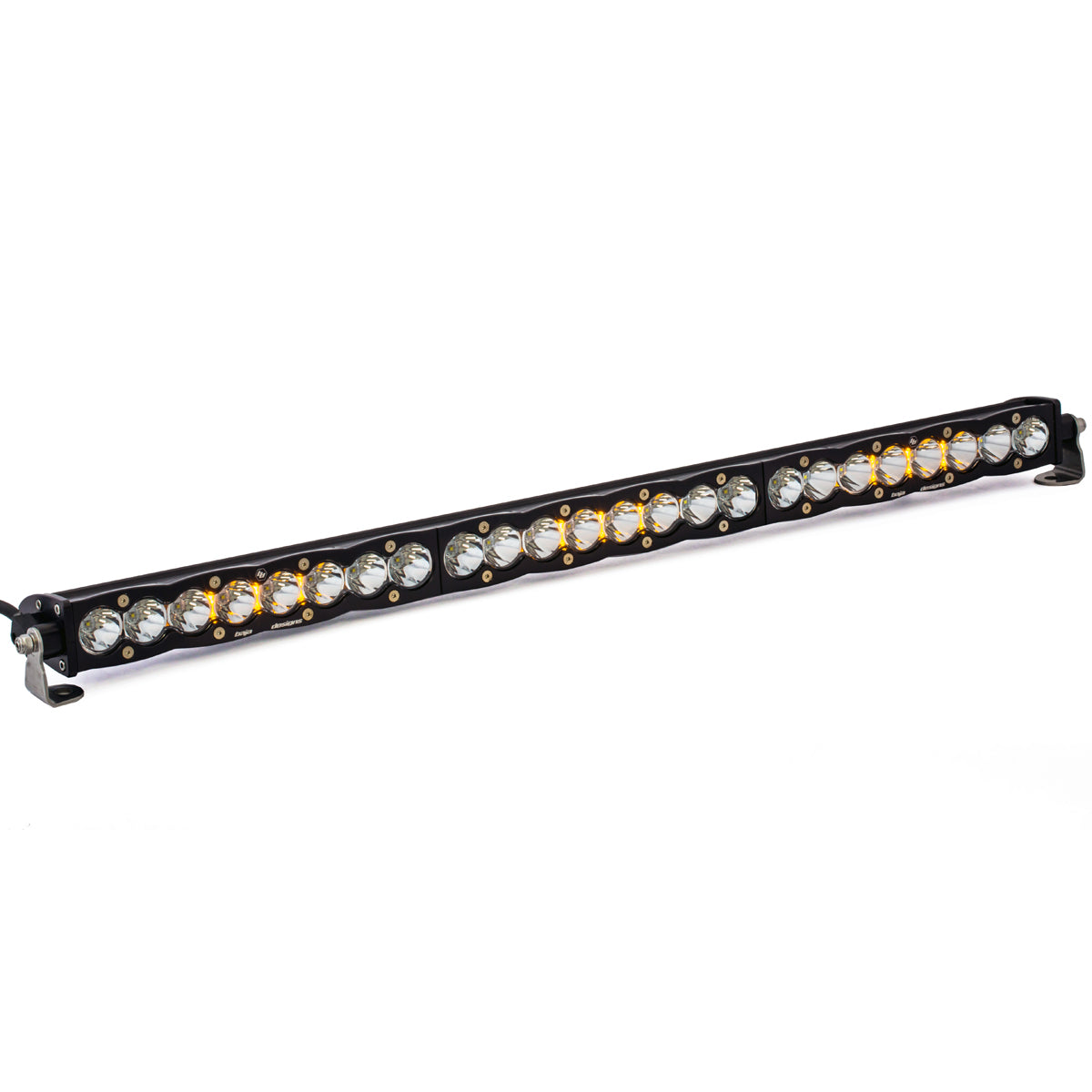S8 Straight LED Light Bar (30 Inch; Spot; Clear)