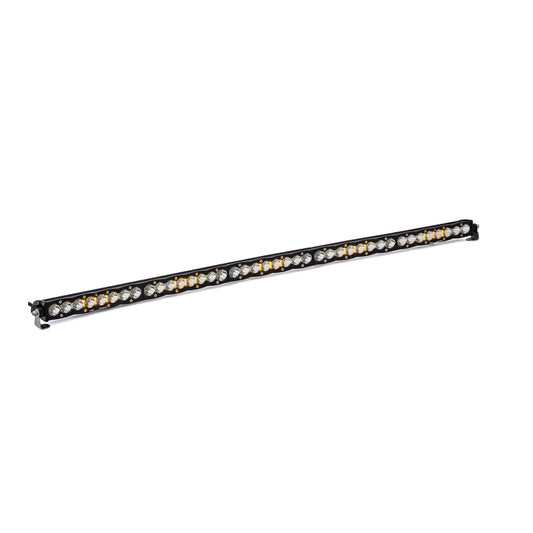 S8 Straight LED Light Bar (50 Inch; Spot; Clear)
