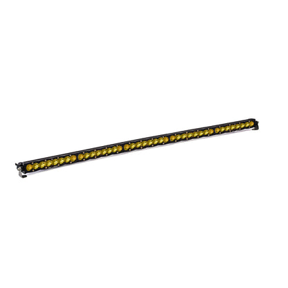 S8 Straight LED Light Bar (50 Inch; Driving/Combo; Amber)