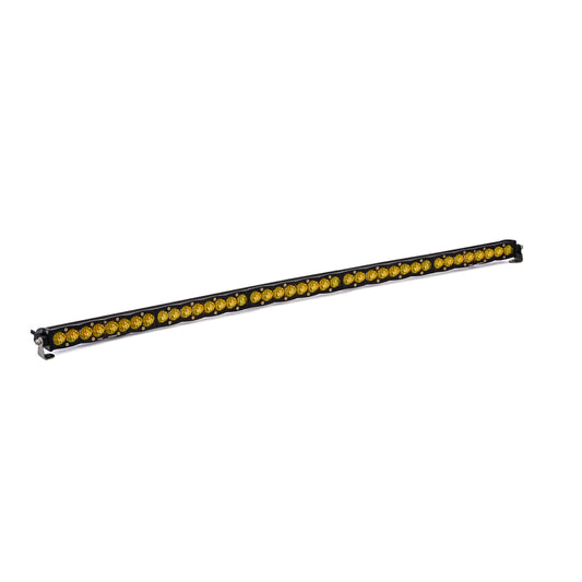 S8 Straight LED Light Bar (50 Inch; Wide Cornering; Amber)