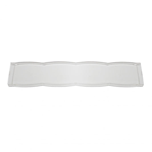 S8 Rock Guard (10 Inch; Clear)
