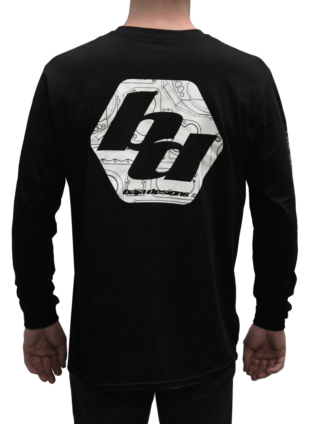 Baja Designs Mens Long Sleeve Shirt (Size L; Black)