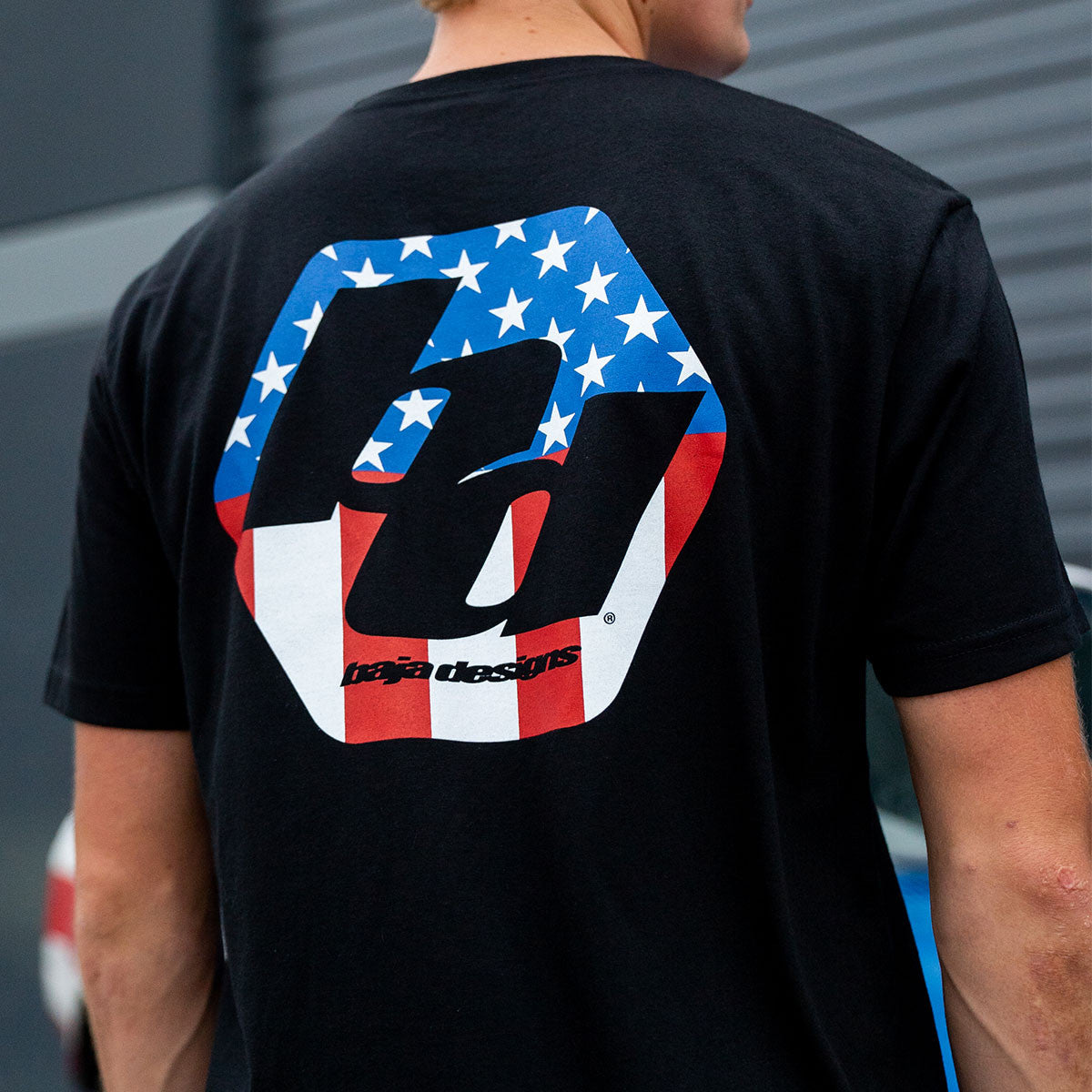 Baja Designs Freedom Mens T-Shirt (Size S; Black)