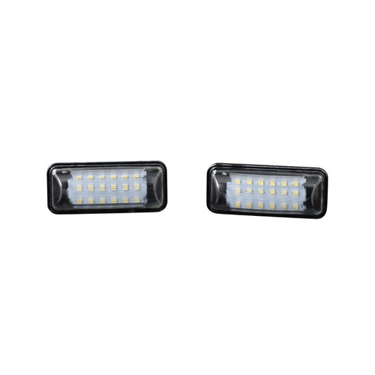 2013-2015 Subaru XV Crosstrek LED License Plate Lights Pair, Clear Form Lighting