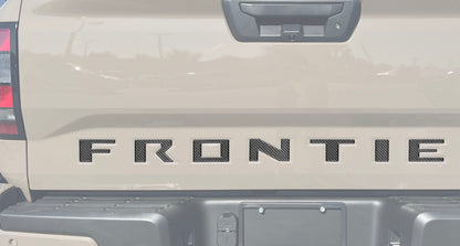 Tailgate Letter Inserts Fits 2022-2027 Nissan Frontier