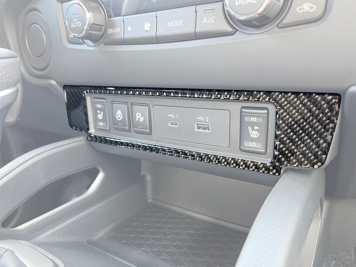 Lower Dash Accent Trim Fits 2022-2027 Nissan Frontier