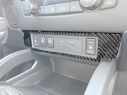 Lower Dash Accent Trim Fits 2022-2027 Nissan Frontier