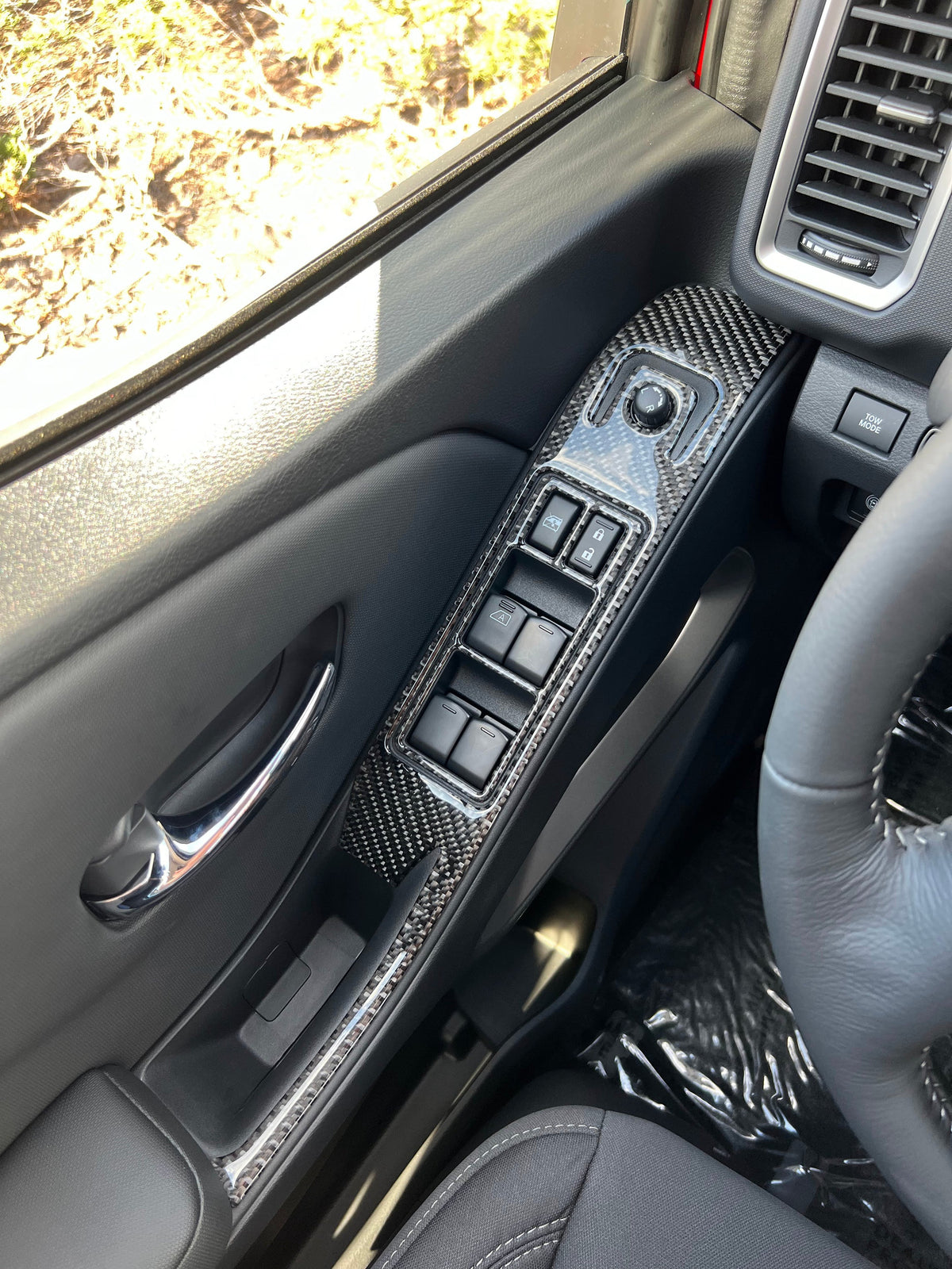 Door Switch Accent Trim Fits 2022-2027 Nissan Frontier