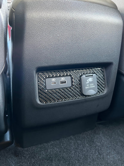 Rear Center Console Accent Trim Fits 2022-2026 Nissan Frontier