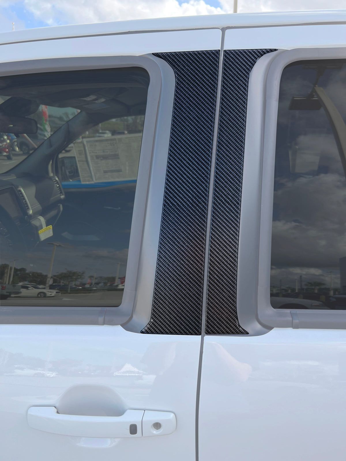 Door Pillars Accent Trim Fits 2022-2027 Nissan Frontier