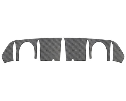 Rear Diffuser Accent Fits 2016-2018 Ford Focus RS