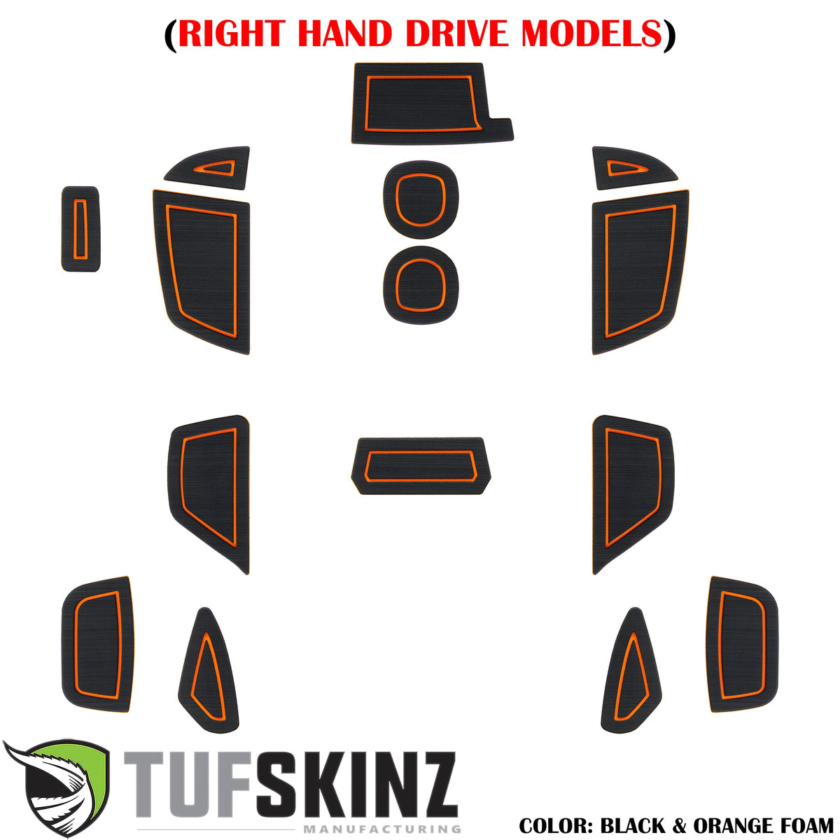 Interior Foam Inserts Fits 2016-2018 Ford Focus