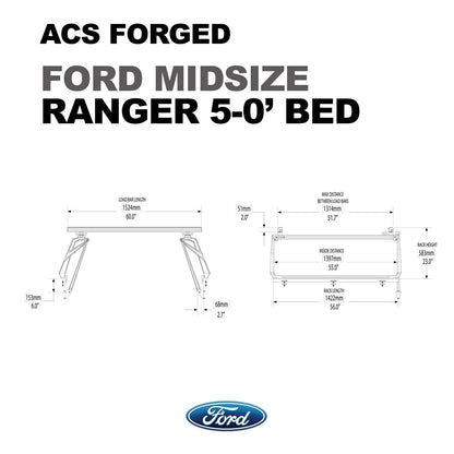 ACS FORGED Bed Rack for FORD TRUCKS